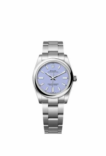 Rolex Oyster Perpetual 34 Stainless Steel / Lavender 124200-0008 (m124200-0008)